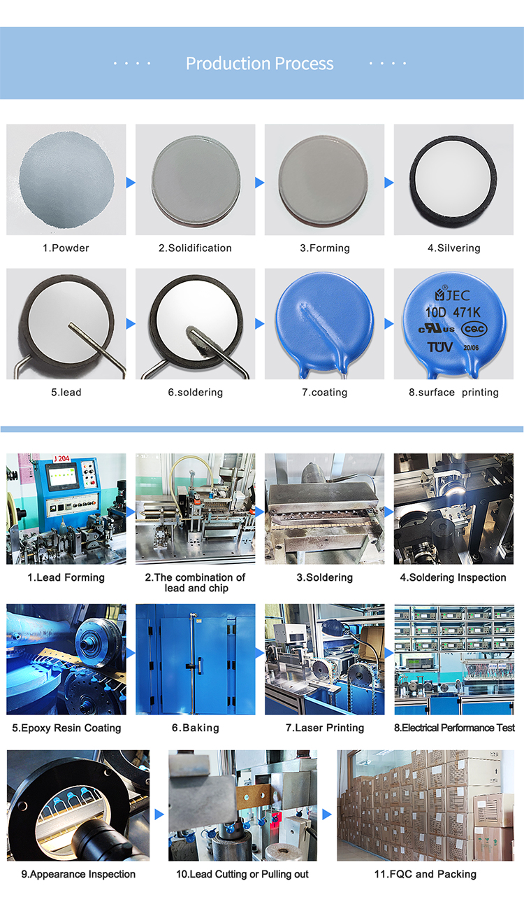 MOV Surge Protection Varistor 250V