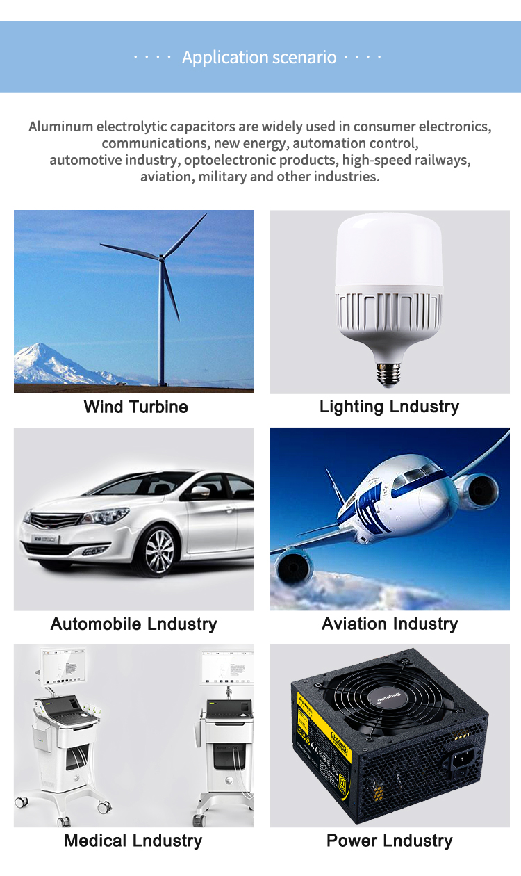 High Voltage 100uf 400v Electrolytic Capacitors