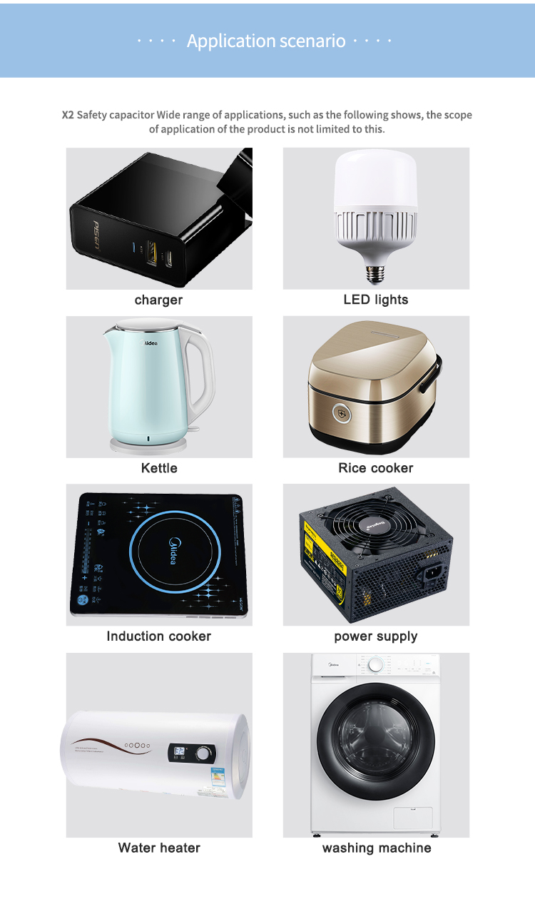 Power Supply AC Safety Capacitors