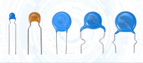 The Enamel and Epoxy Resin on the Ceramic Capacitors